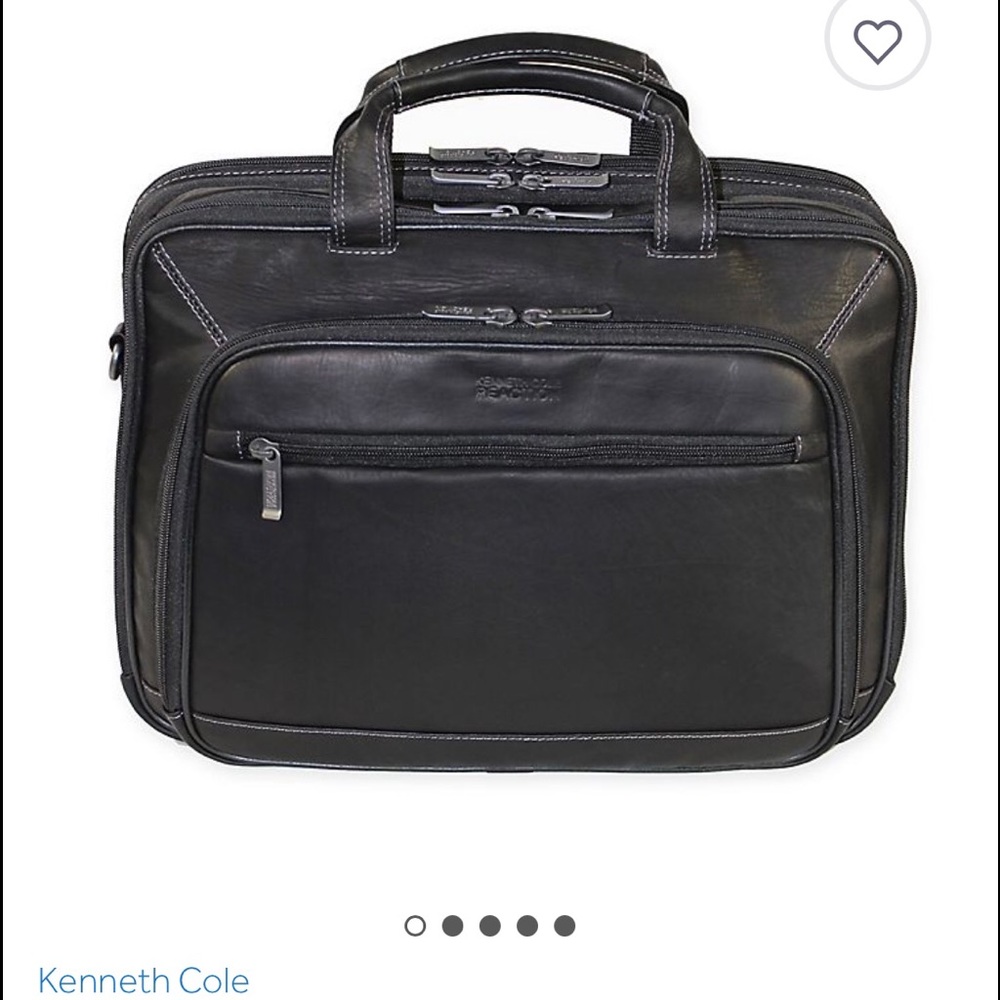 Kenneth Cole reaction Colombian leather work bag